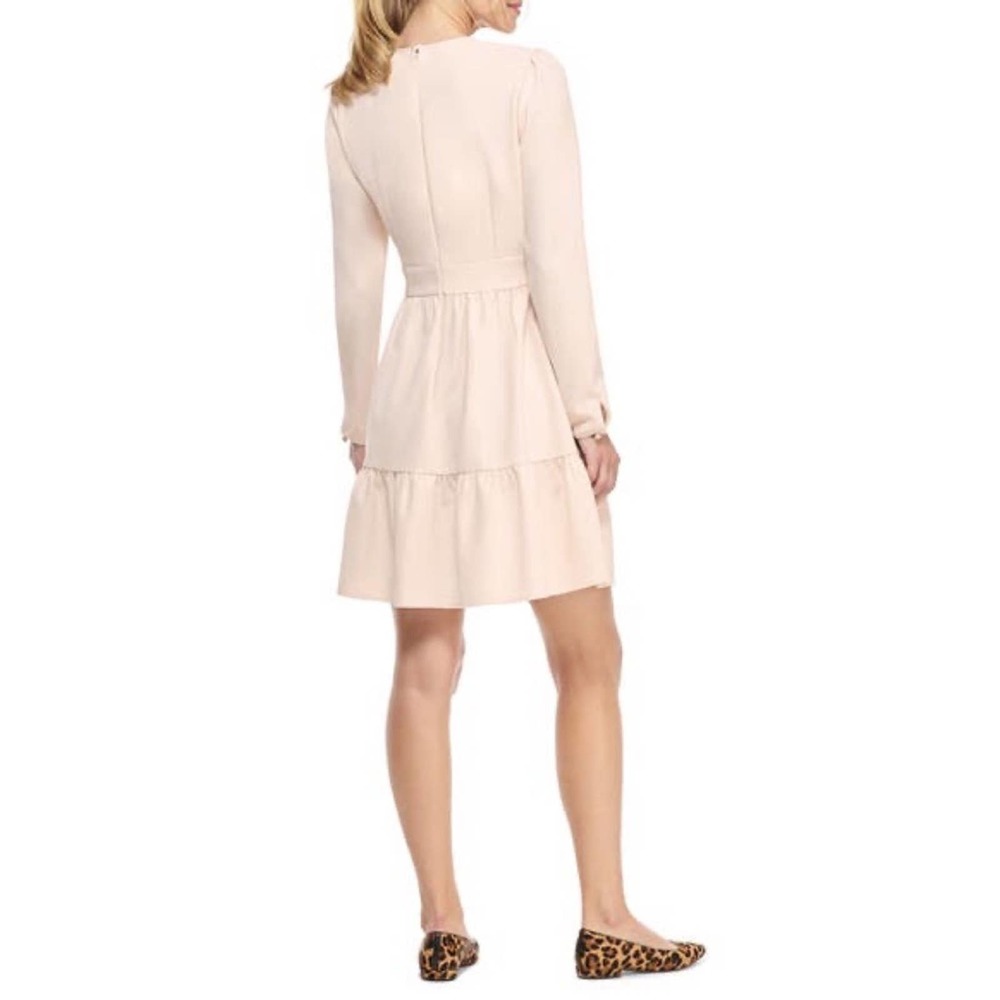 Gal Meets Glam 10 Hayley Ruffle Long Sleeve Dress - Picture 5 of 16